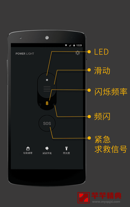 超亮手电筒 pro power light mod v2.01.22去广告纯净中文版