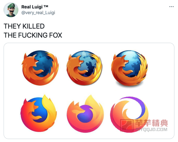 传说火狐浏览器firefox browser要换logo？看看网友怎么说