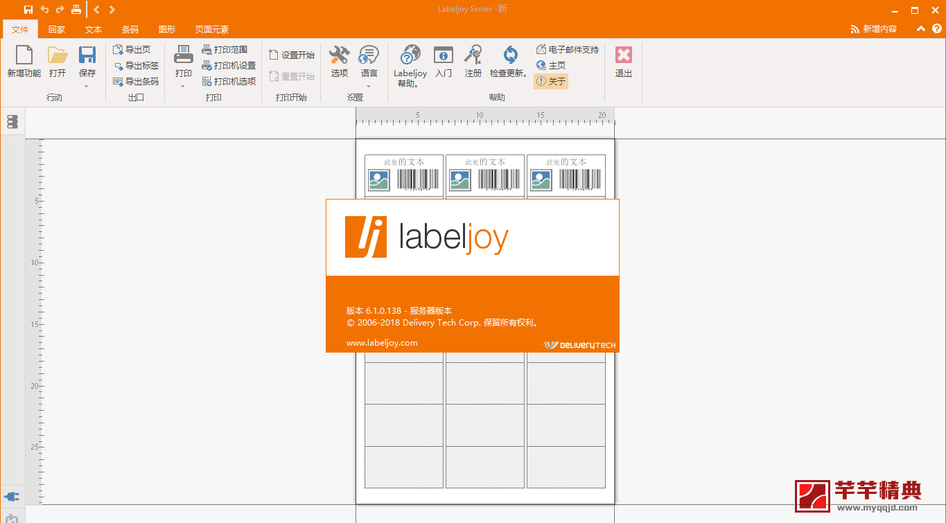 labeljoy 6.1.0.138 中文特别版_多功能条码软件