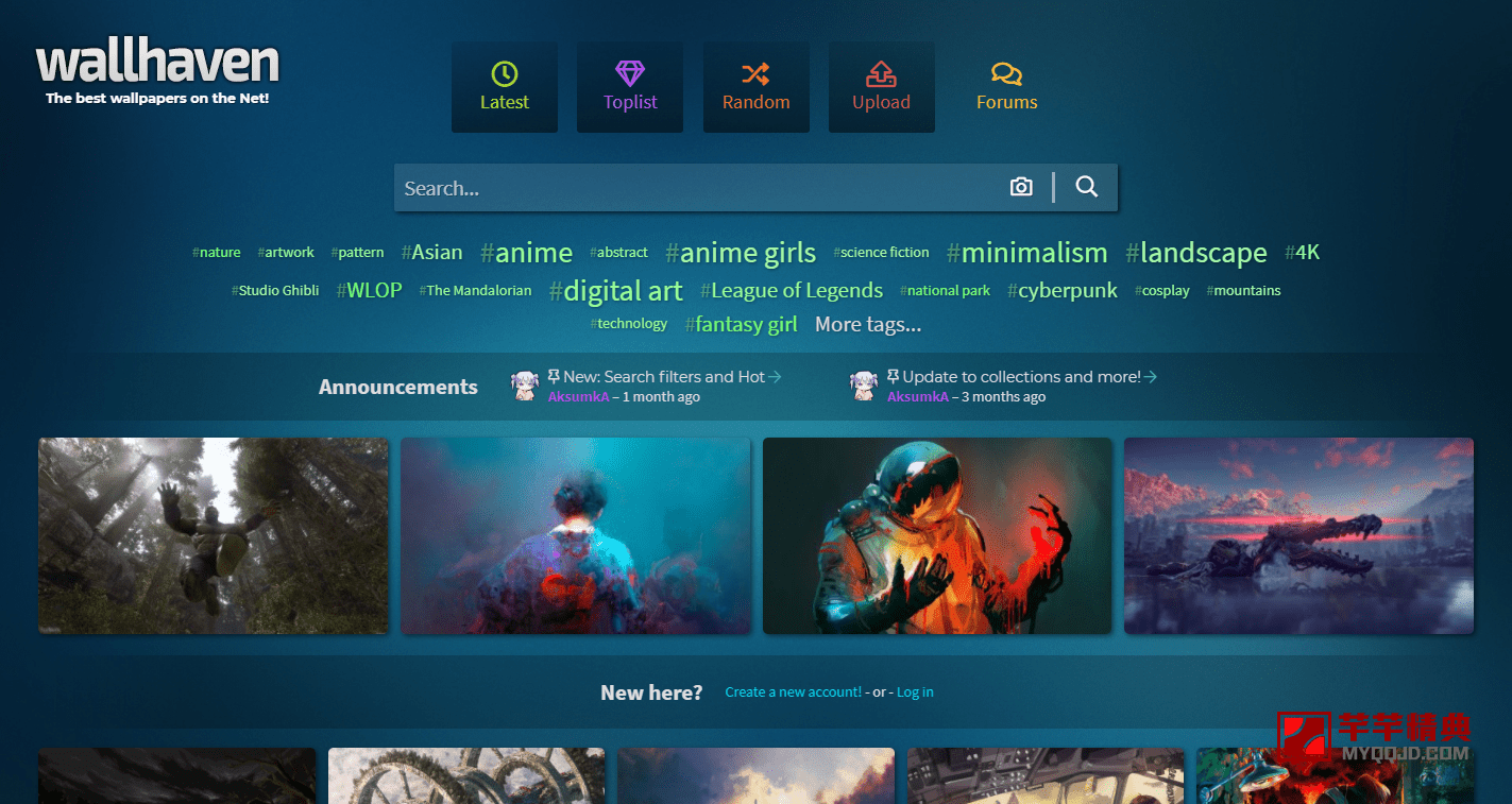 世界上最好的壁纸网站-wallhaven