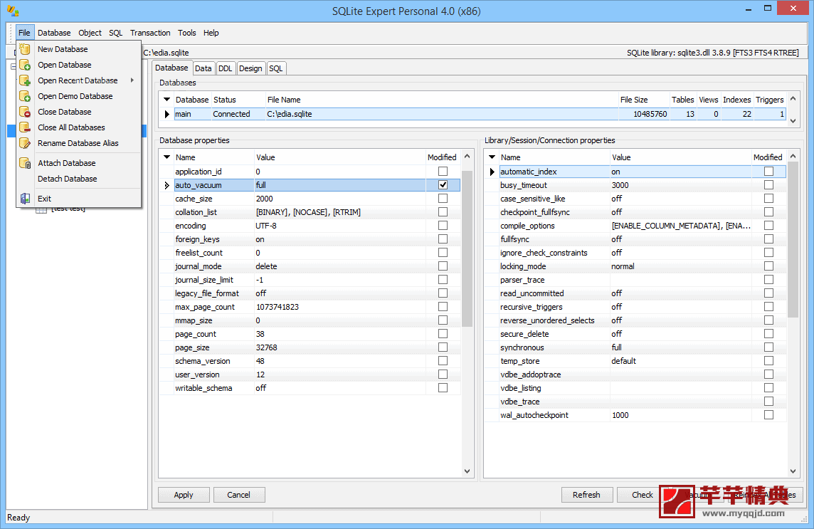 数据库开发管理工具 sqlite expert professional v5.3.1.357